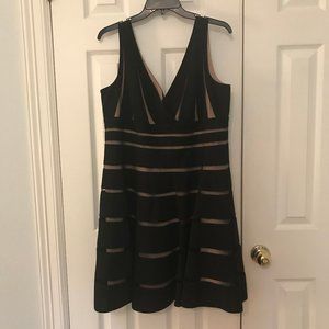 COPY - Sleeveless Fit and Flare Cocktail Dress -16 Petite